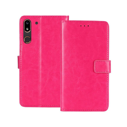 (Pink) Phonecase wallet 3-card Doro 8050 (5.7")