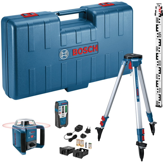 Bosch GRL 400 H Rotation Laser Including LR1 Receiver, BT 152 Tripod & GR 2400 R