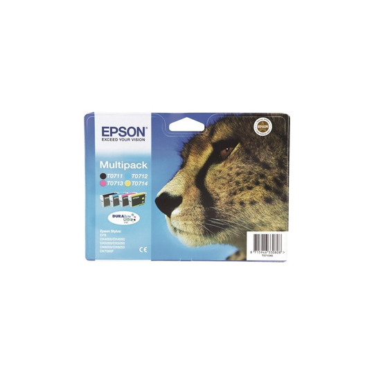 Epson Multipack 4-colours T0715 DURABrite Ultra Ink