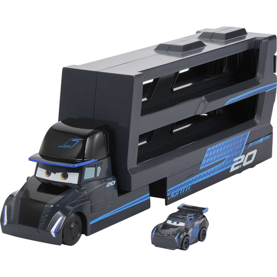 Disney and Pixar Jackson Storm Minis Transporter With 1 Metal Mini Racer Vehicle