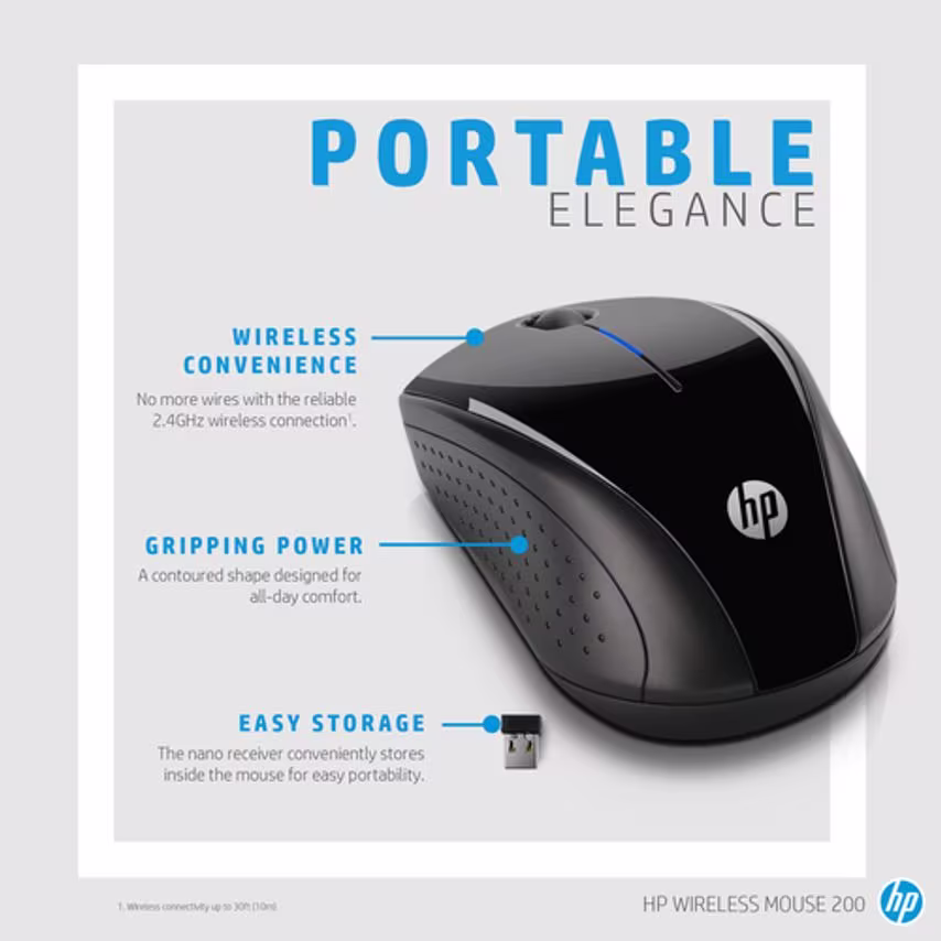 Hewlett Packard Hp Accessories Mice Hp Wireless Mouse 220