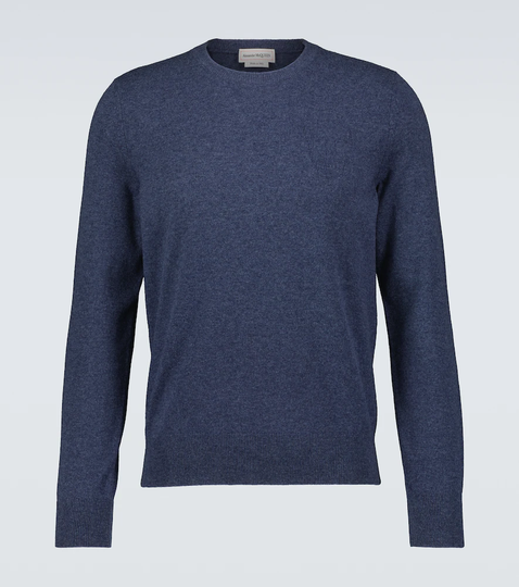 Cashmere crewneck sweater