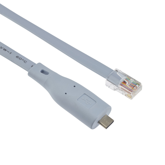 Cisco Console Cable New Type C USB to RJ45 - 1.8M (6 ft) FTDI Chip