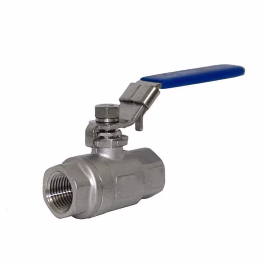 Eco Ball Valve Stainless Steel Ball Valve 2 Piece 1" BSP Thread