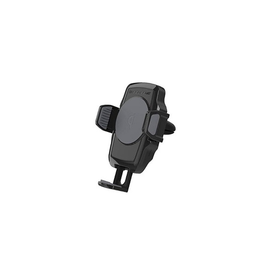 Scosche - Wireless Car Charger I Universal Support I Charges Devices with Qi Technology I Safe and Stable Support I Quick Charge - Black
