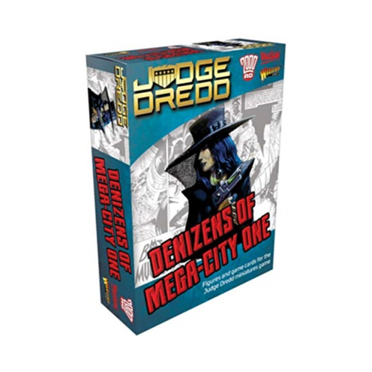 Warlord Judge Dredd Arch Denizens of Mega City One Figures for Judge Dredd Miniatures Table Top War Game 652210203