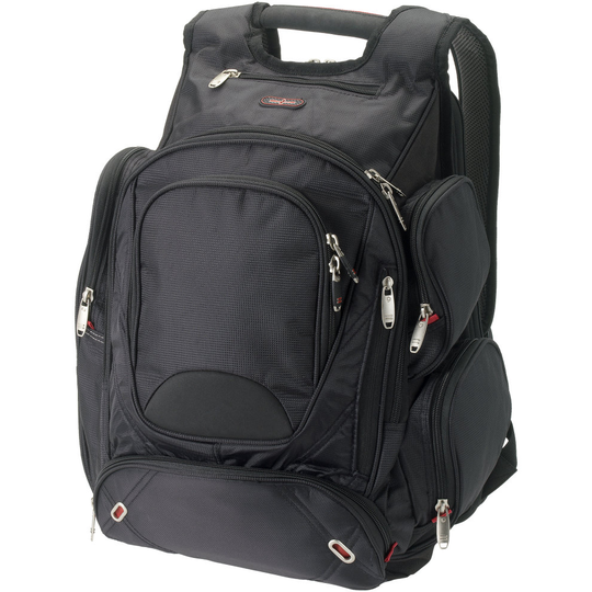 (41.9 x 22.9 x 48.3 cm, Solid Black) Elleven Proton Checkpoint Friendly 17in Computer Backpack