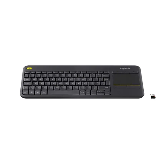 Logitech Wireless Touch Keyboard 400Plus- you get 4