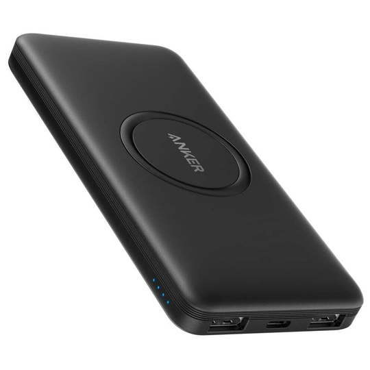 Anker PowerCore Wireless 10K power bank Black 10000 mAh Wireless charging