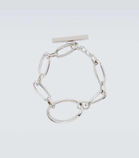 Chainlink brass bracelet
