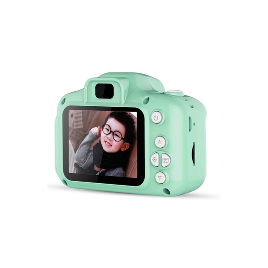 (Green) Kids Video Camera Educational