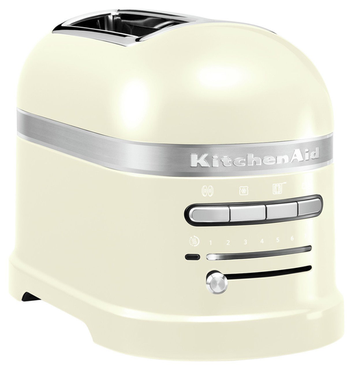 KitchenAid 5KMT2204BAC Artisan 2 Slice Toaster - Cream