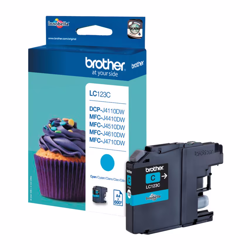 Brother LC123C Cyan Ink Cartridge