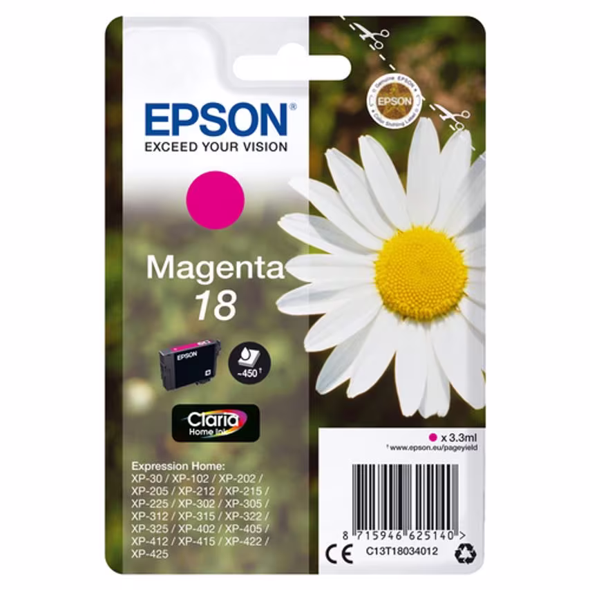 Epson Ink High Volume 18 Daisy MAG Ink Cart