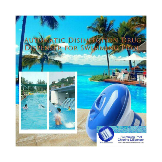 Pool Cleaning Floating Chlorine Chemical Dispenser Without Tablets