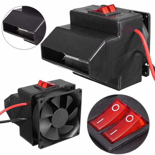 12V 150W Car Heater Vehicle Heating Fan Defroster Demister Dual Switch