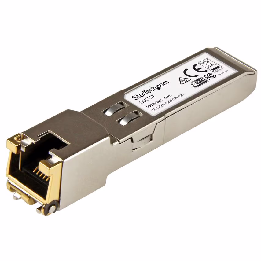 StarTech.com Cisco GLC-T Compatible SFP Transceiver Module - 1000BASE-T