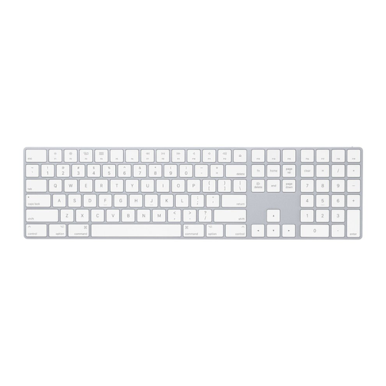 Apple Magic Keyboard with Numeric Keypad (International English) - Silver - MQ052Z/A