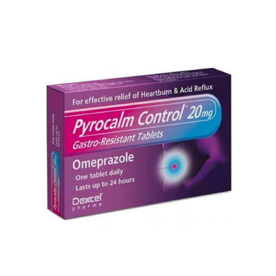 Pyrocalm Control 20mg 14 Tablets