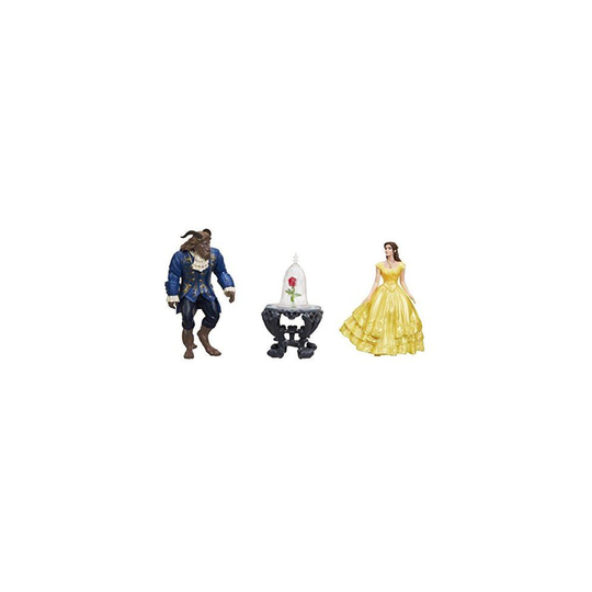 Disney Princess Beauty and the Beast Enchanted Rose Scene Set