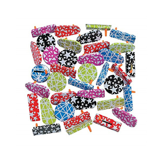 Fun Express Metal Sporting Event and Party Noisemaker Assortment 50 Pieces