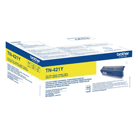 Brother Brother Yellow Toner Cartridge 1.8k pages - TN421Y