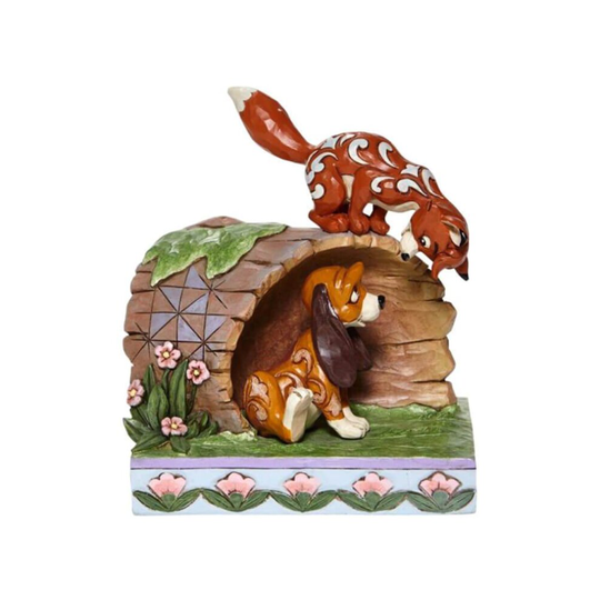 Disney Traditions The Fox and the Hound 'Unlikely Friends' Figurine