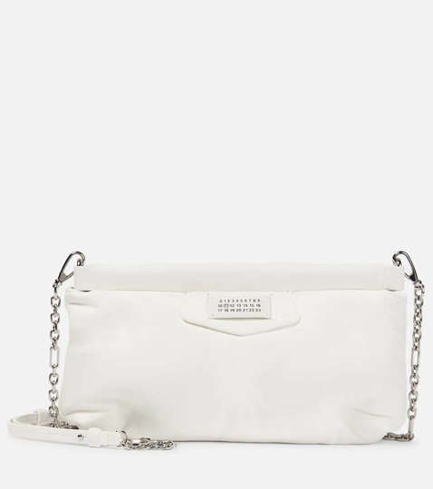 Glam Slam Red Carpet leather clutch