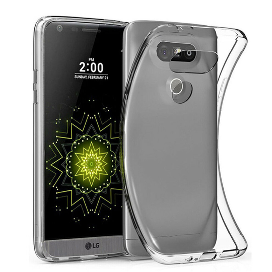Shockproof Slim Clear Gel Case for LG G5