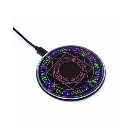 Cwxuan Ultra Slim Magic Array Fast Wireless Charger Pad- Luxury Ceramic