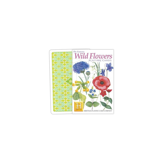 Wild Flowers by Heritage Playing Cards