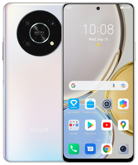SIM Free HONOR Magic4 Lite 5G 128GB Phone - Titanium Silver