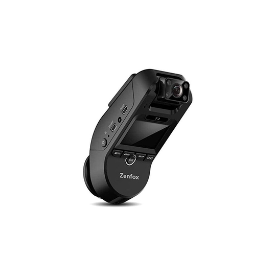 Zenfox T3 2CH Dual Channel Dash Cam for Taxi 2K