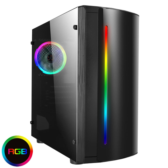 (1TB + 480GB, 4GB NVIDIA GTX 1050Ti) Beam Gaming PC Intel i7 2TB HDD 480GB SSD 16GB RAM GTX1050Ti