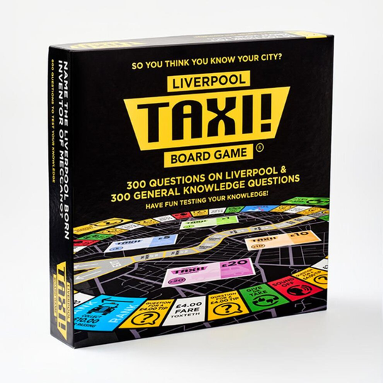 Liverpool Taxi Board Game by Taxi Game Ltd