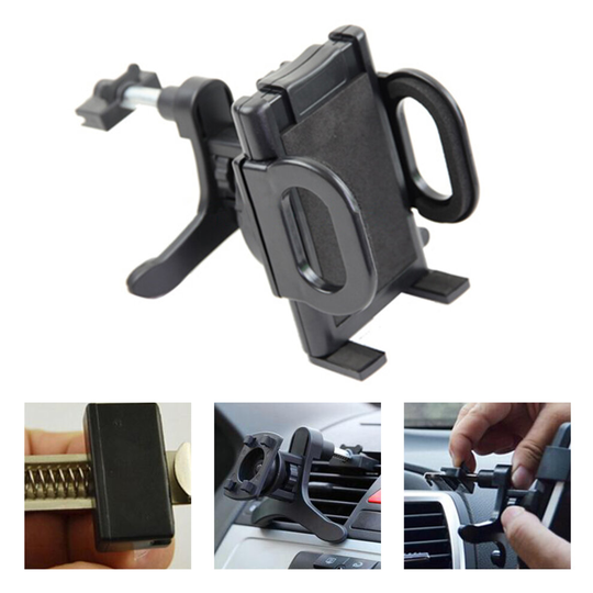 Universal Phone Or GPS Holder Mount In Car Air Vent Clip Cradle Mobile