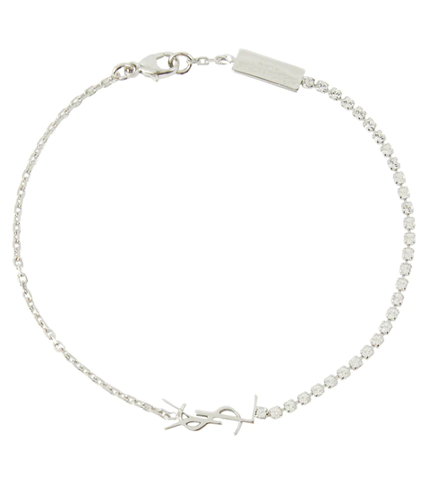 Opyum crystal-embellished bracelet