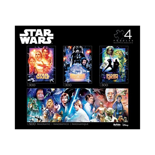 Star Wars - Collector's Edition 4-in-1 Jigsaw Puzzle Multipack