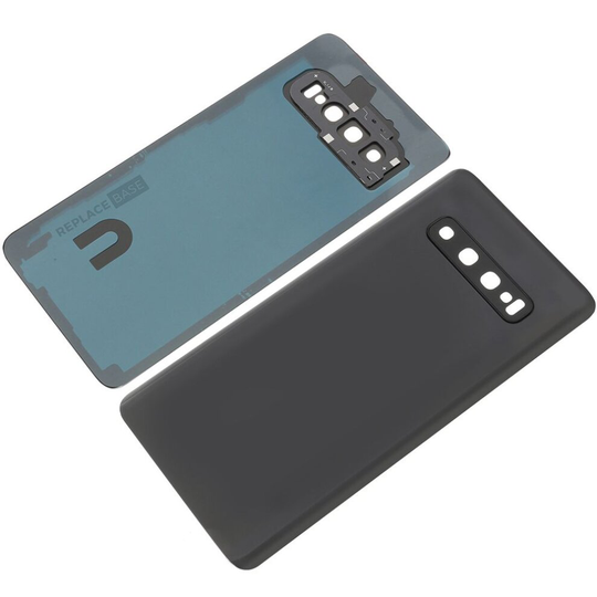 Battery Cover For Samsung Galaxy S10 G973 BAQ Replacement Housing Panel Black UK