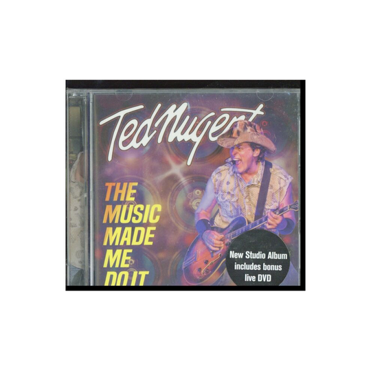 MUSIC MADE ME DO IT (CD/DVD) - NUGENT,TED - CD