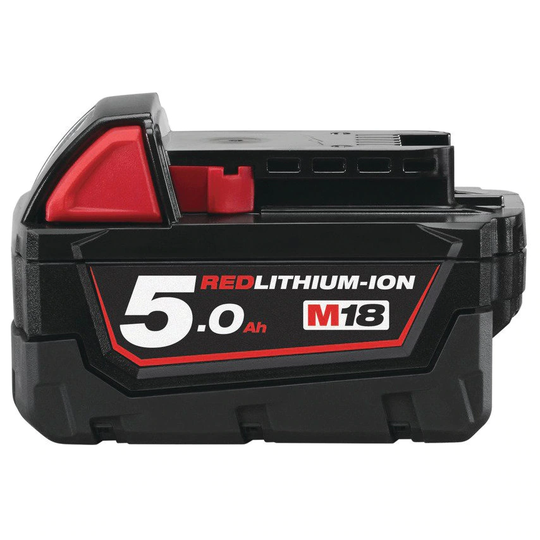 Milwaukee M18B5 M18 5.0AH 18V Red Lithium-ion Battery Pack