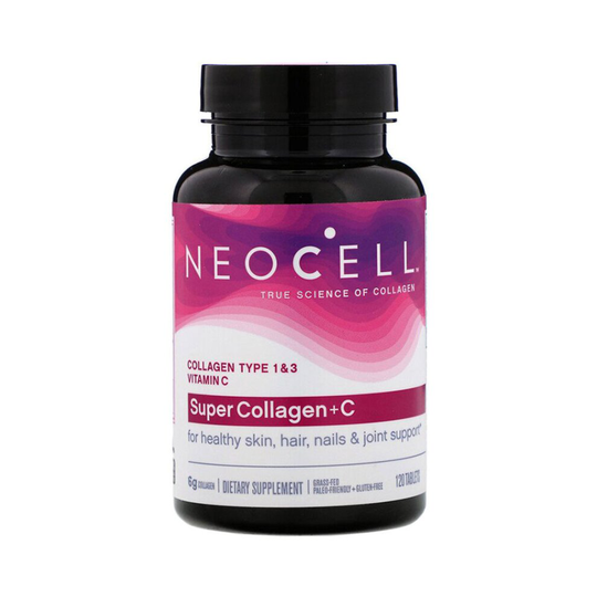 Neocell, Super Collagen + C, 120 Tablets