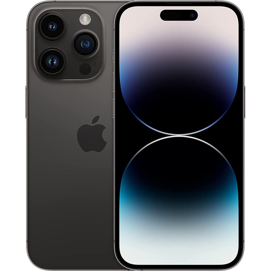 (Unlocked) Apple iPhone 14 Pro, 256GB, Space Black