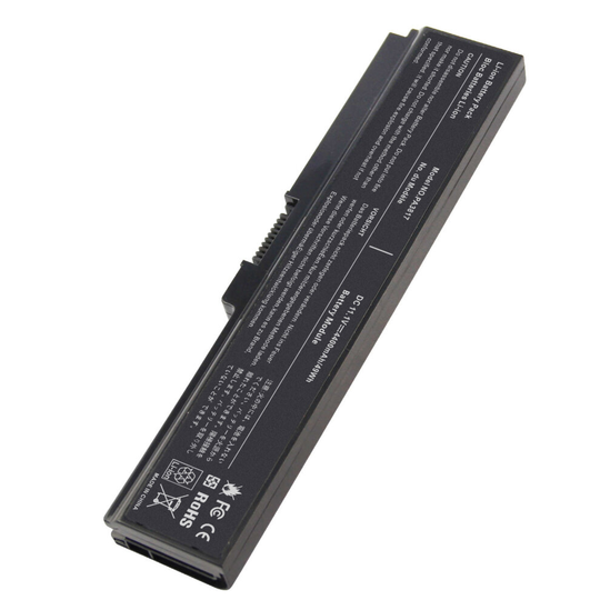 FUTUREBATT Laptop Battery for Toshiba Satellite C650 C655 C660 L750 L650 L670 PA3817U-1BRS PA3819U-1BRS 11.1V 5200mAh