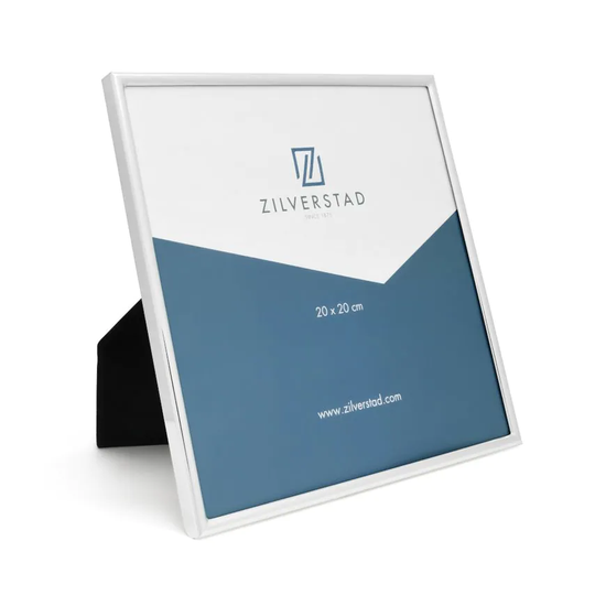 Zilverstad Photo Frame 20X20cm Sweet Memory Design in Shiny Lacquered Silver Pla