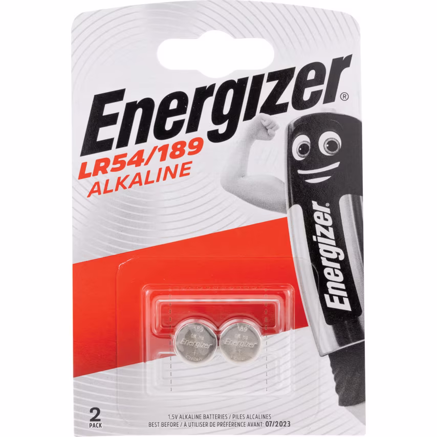 Energizer 623059 Speciality 189/LR54 Alk Batteries (Pack-2)