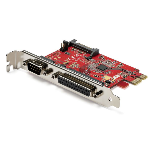 Startech Pcie Card with Serial/Parallel CA88508- you get 4