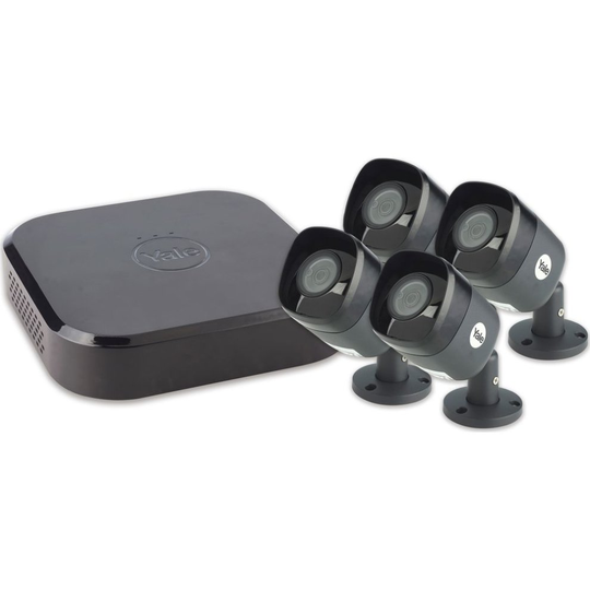 YALE SV-8C-4ABFX Full HD 1080p 8-Channel Smart CCTV Kit - 4 Cameras