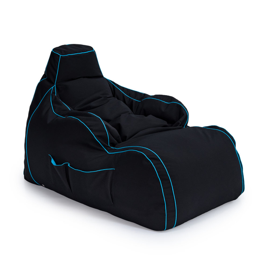 (Lich Blade Blue) GAME OVER Bean Bag Gaming Chair Adult Lounger Seat