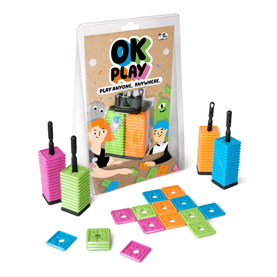 Big Potato Ok Play: The Ultimate Travel Game Ne Edition with 15 Tiles per Color